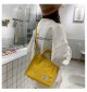 Corduroy small square Bag Fashion Handbag Shoulder Bag