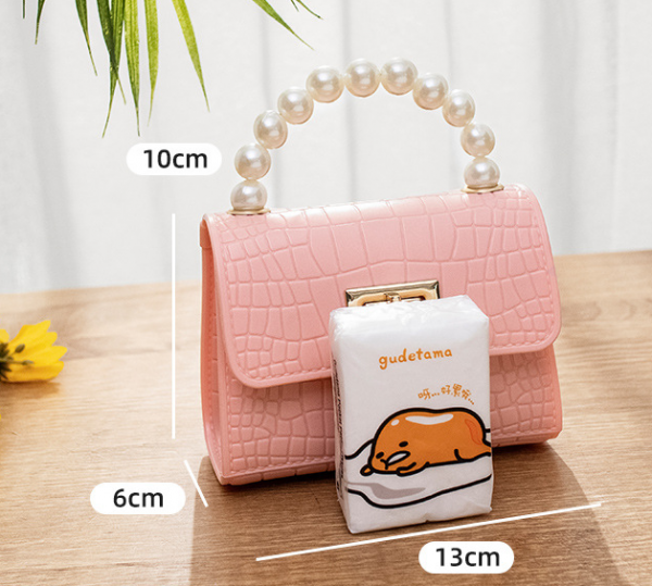 New Pearl Handbag Shoulder Bag Wholesale Pattern Jelly Bag